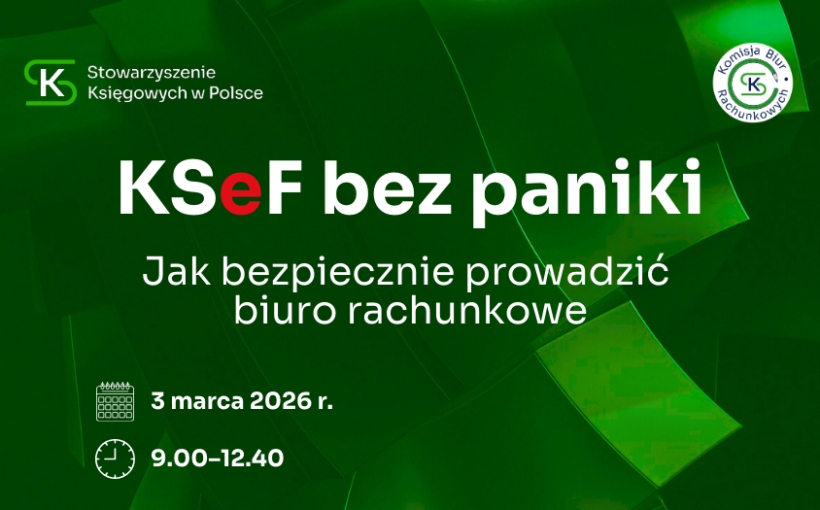 Bezpłatny webinar: Bezpieczeństwo biur rachunkowych w kontekście obowiązkowego KSeF