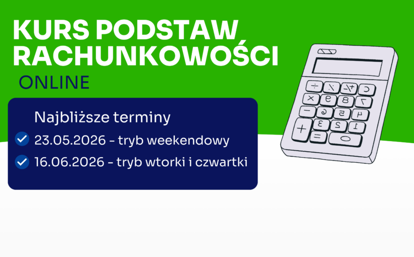 Zrób z nami pierwszy krok do pracy w księgowości!