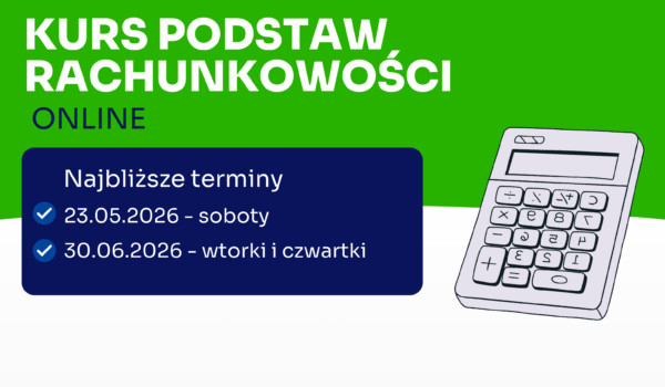 Zrób z nami pierwszy krok do pracy w księgowości!