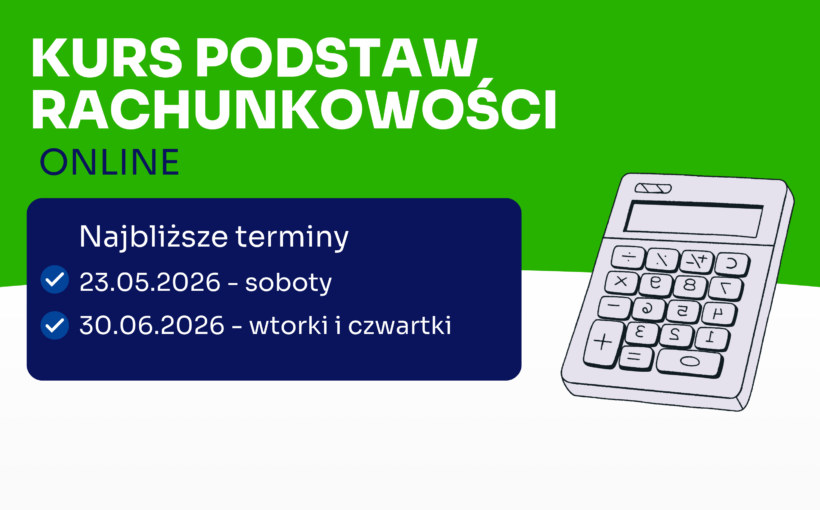 Zrób z nami pierwszy krok do pracy w księgowości!